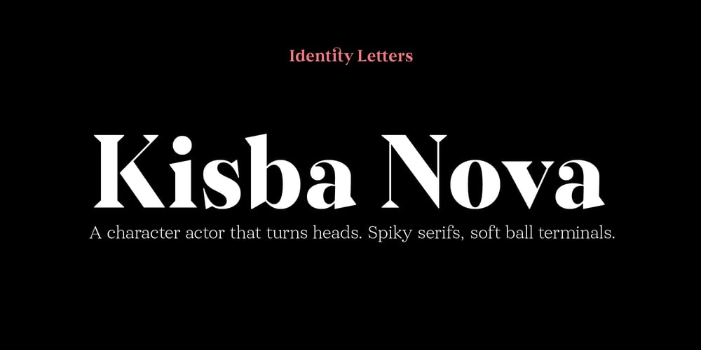 Kisba Nova font