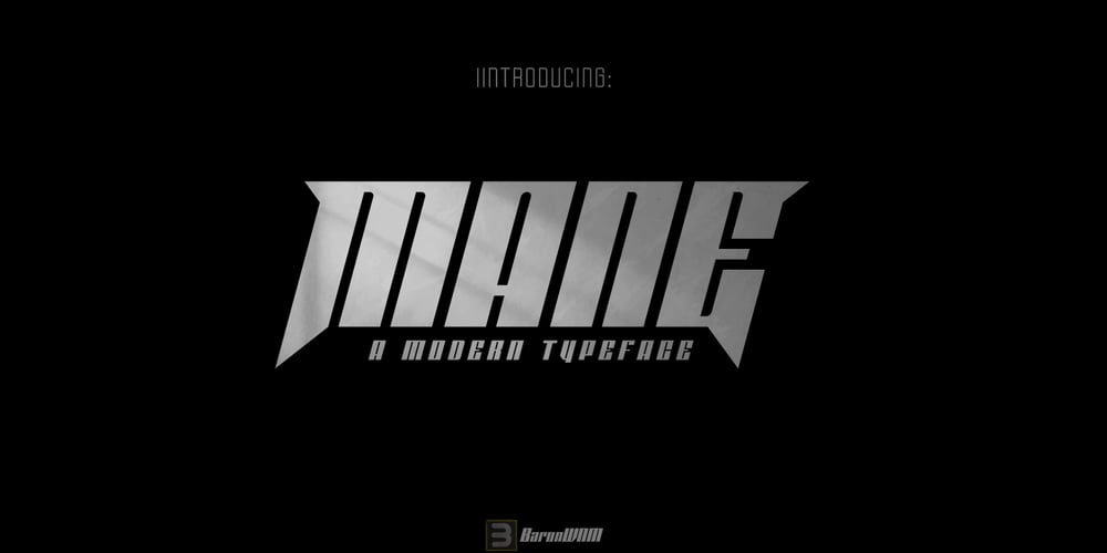 Mane font