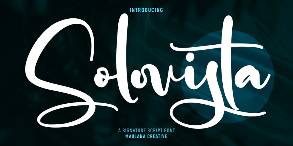 Solovista font