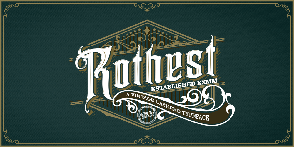 Rothest font