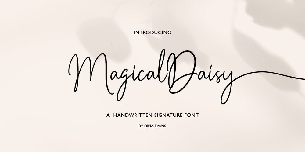 Magical Daisy font