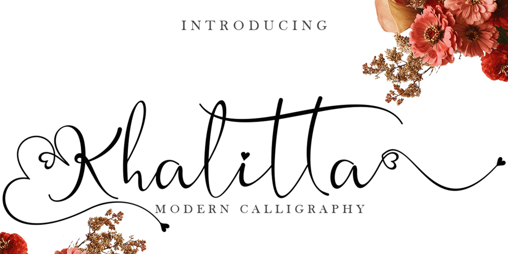 Khalitta font