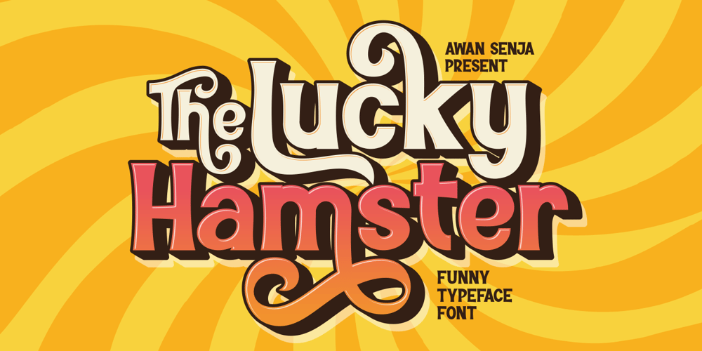 The Lucky Hamster font