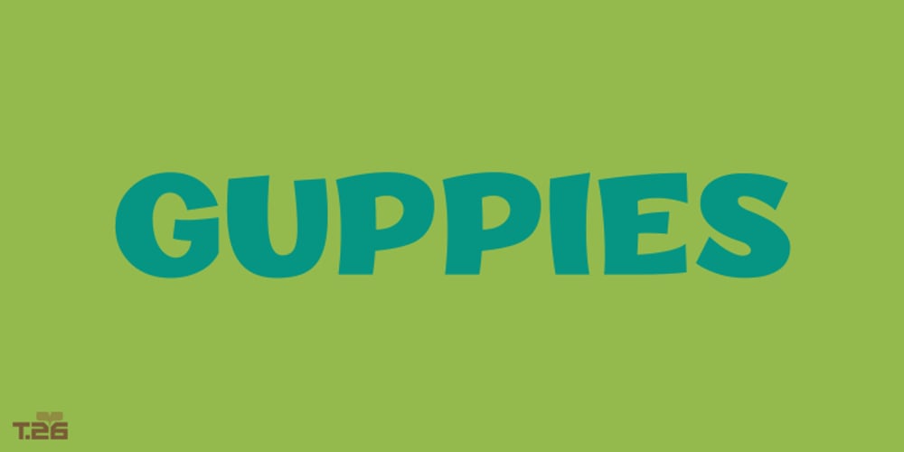 Guppy font