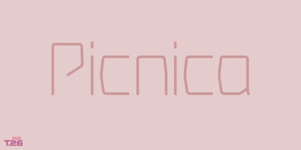 Picnica font