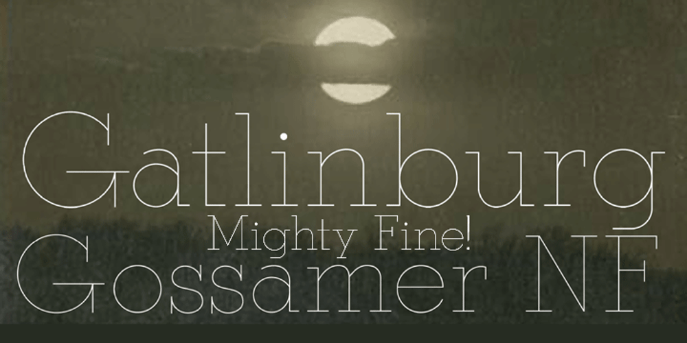 Gatlinburg Gossamer NF font