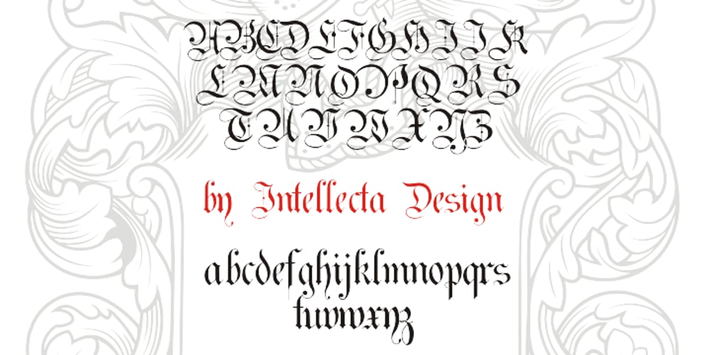 Student’s Alphabet font