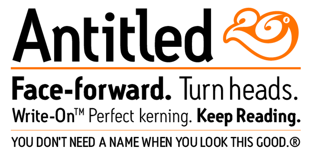 Antitled font