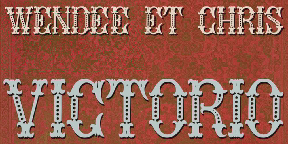Victorio font