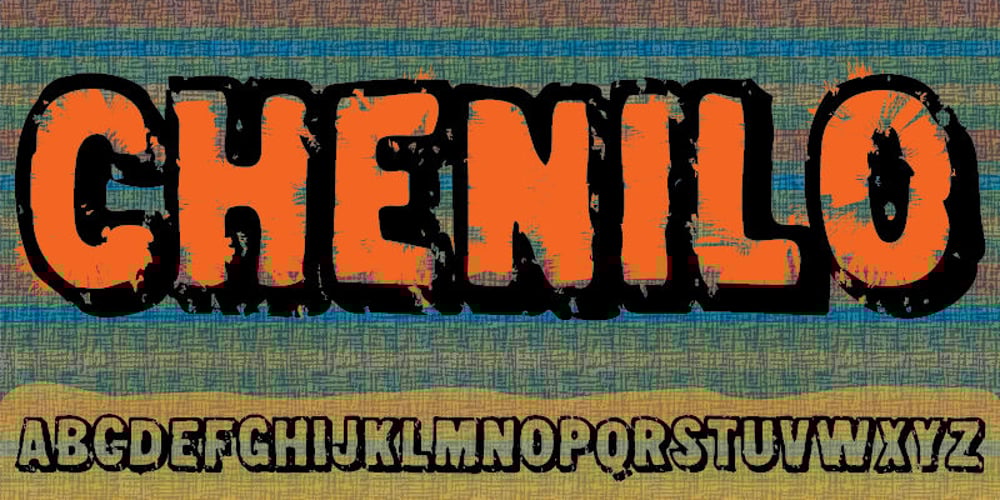 Chenilo font