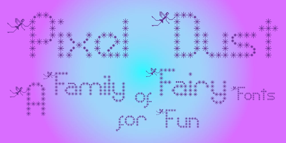 Pixel Dust font