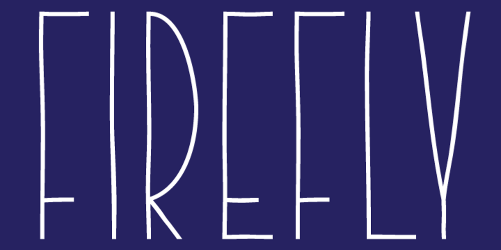 Firefly font