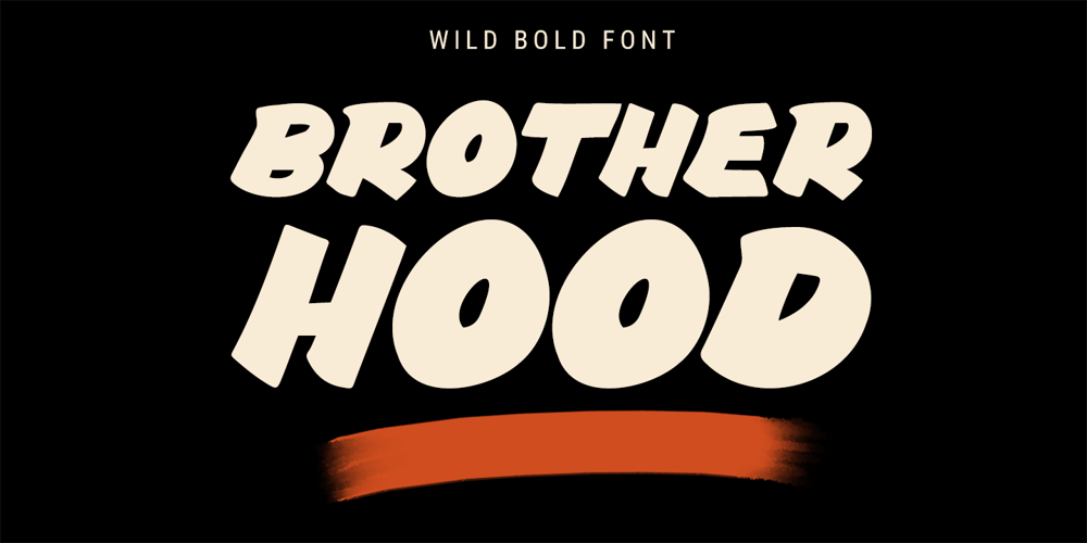 The Hoods Brother font