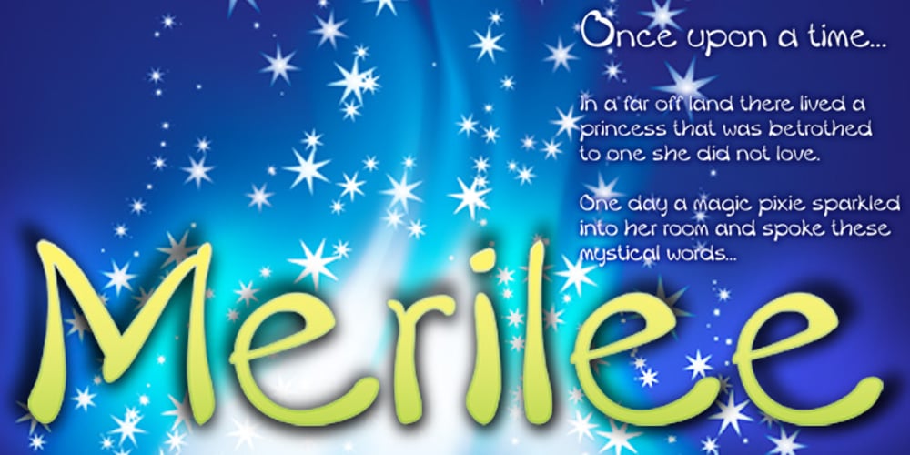Merilee font