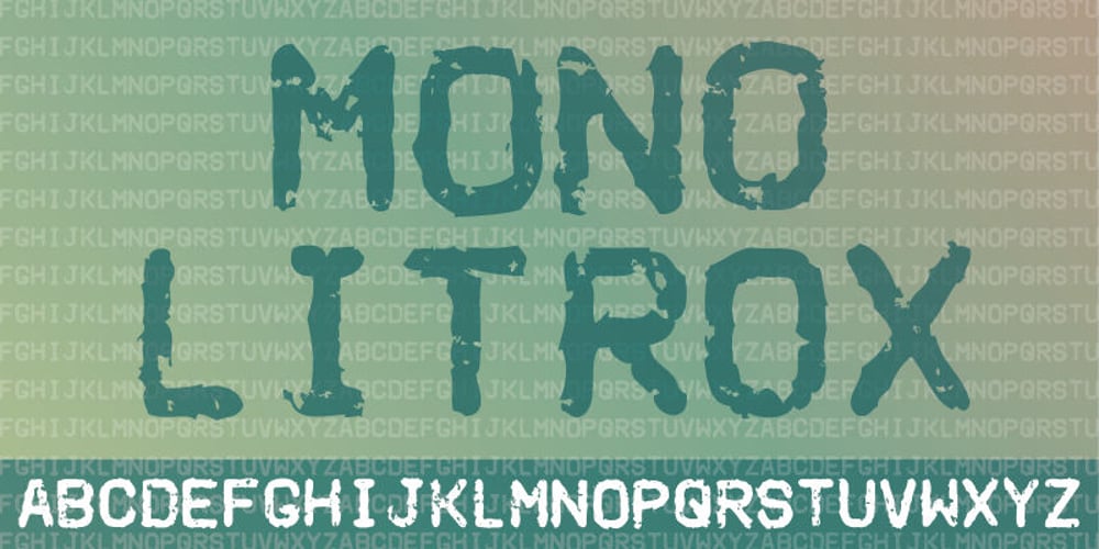 Mono Litrox font