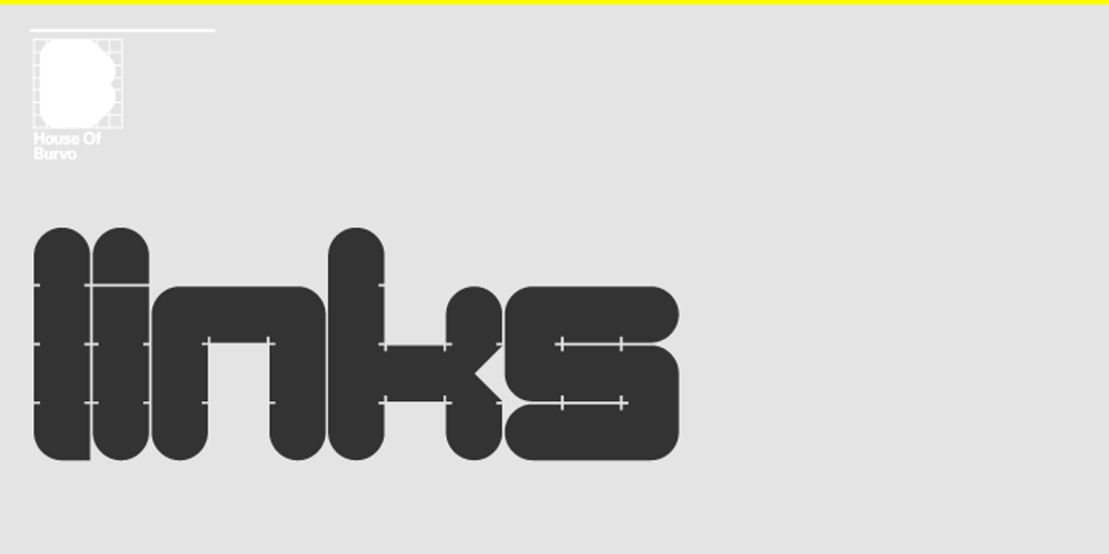 Links font