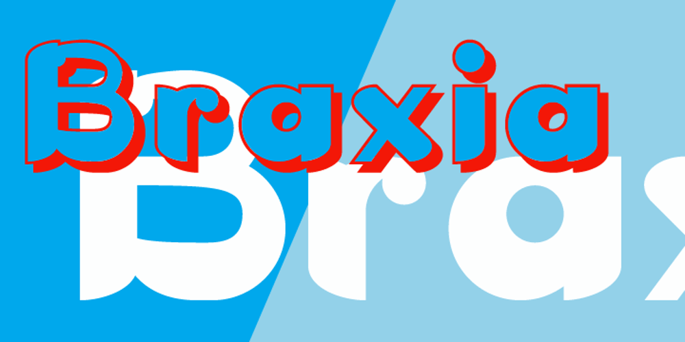 Braxia font