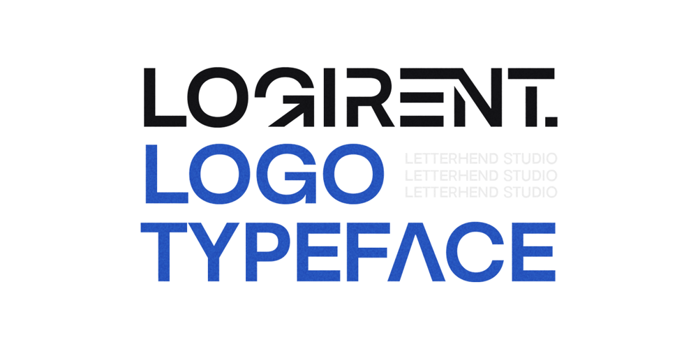 Logirent font