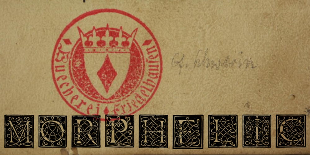 Morphelic font