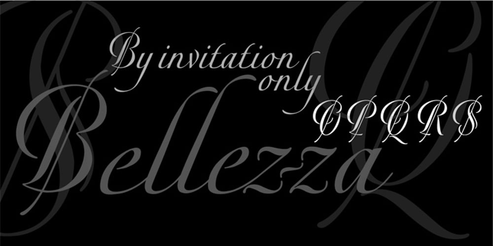 Bellezza font
