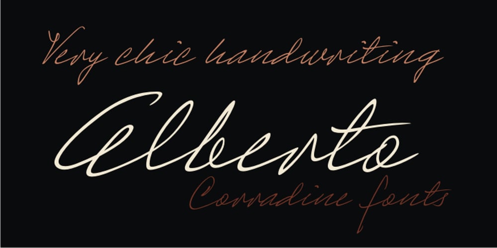 Alberto font