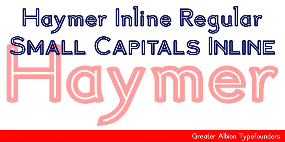 Haymer font