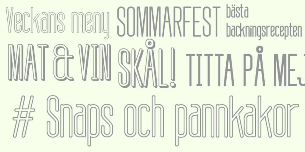 Linja font
