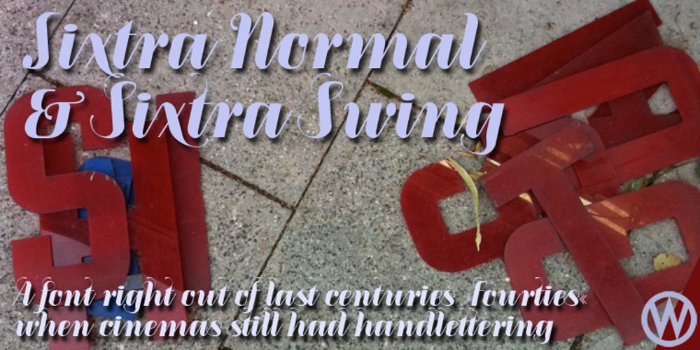 Sixtra font