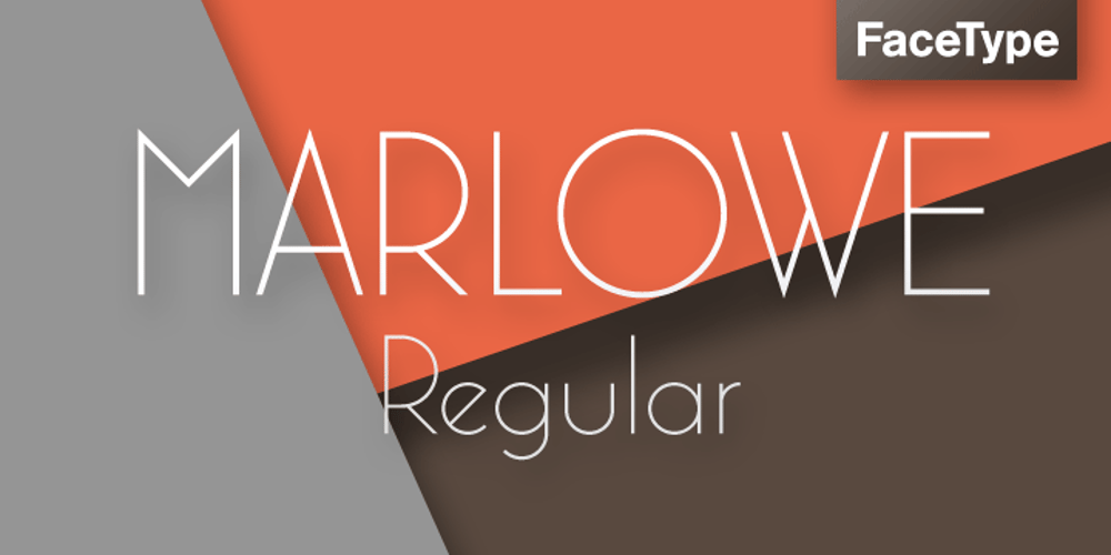 Marlowe font