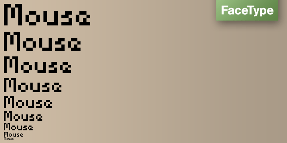 Mouse font