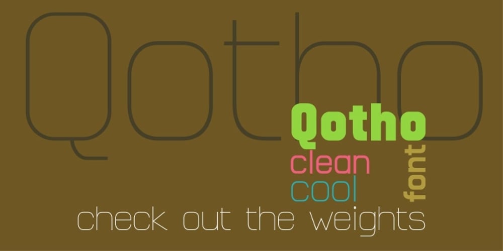 Qotho font