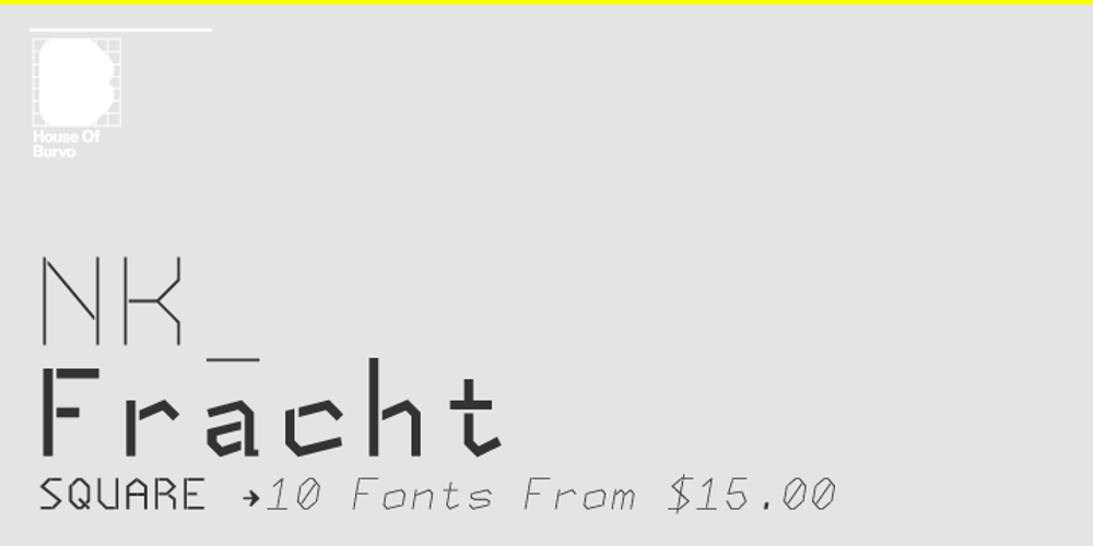 NK Fracht Square font