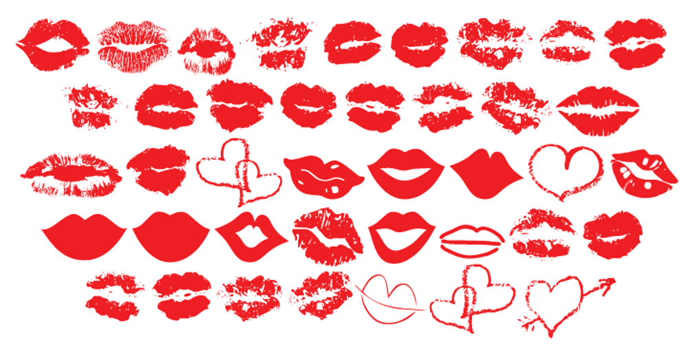 Lipstick font