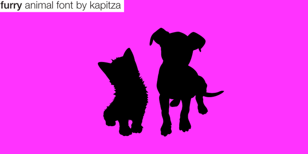 Furry font