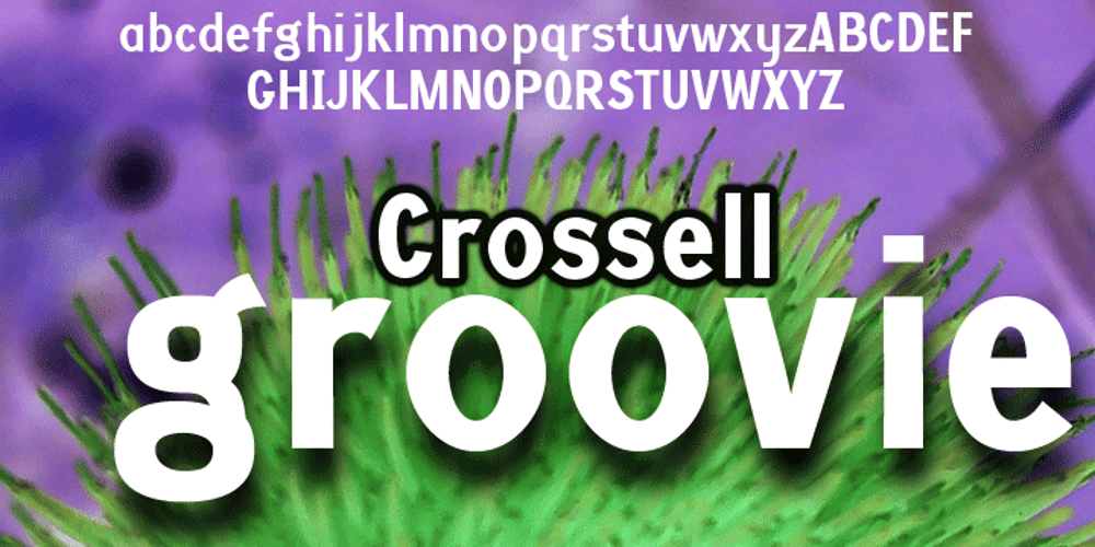 Crossell font