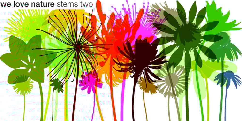 We Love Nature Stems Two font