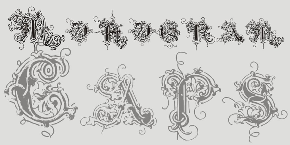 Intellecta Monogram Caps font