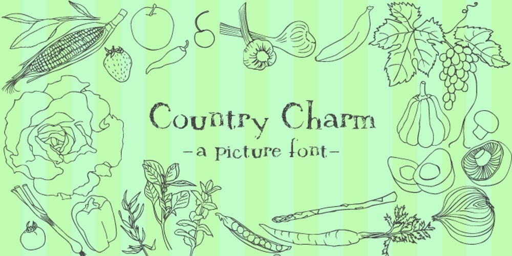 Country Charm font