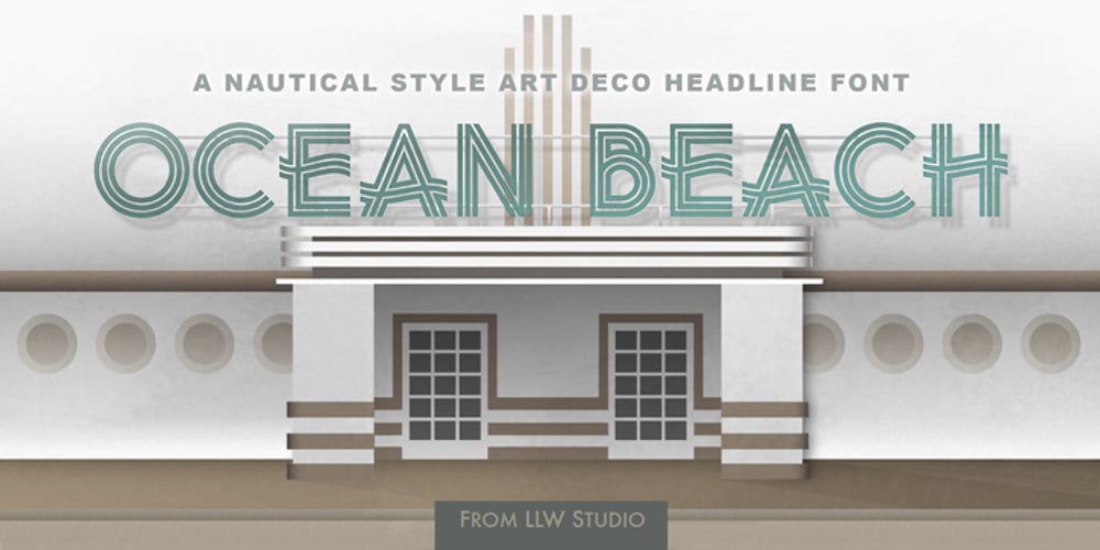 Ocean Beach font