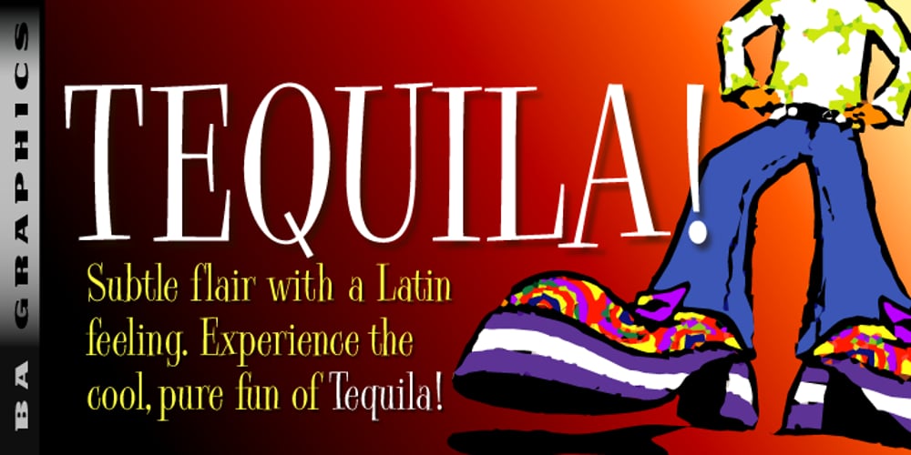 Tequila font