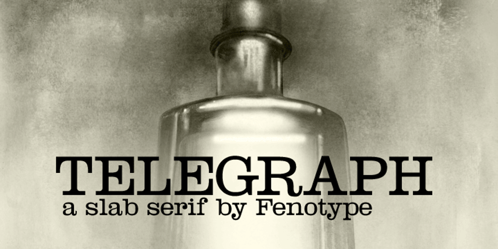 Telegraph font