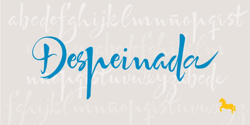 Despeinada font