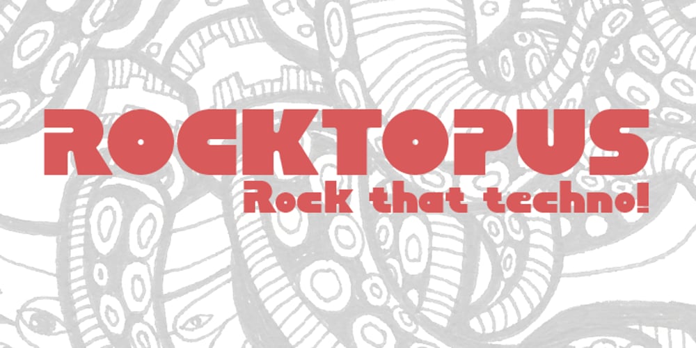 Rocktopus font