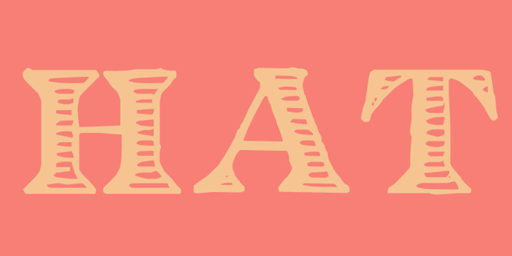 Eingraviert font