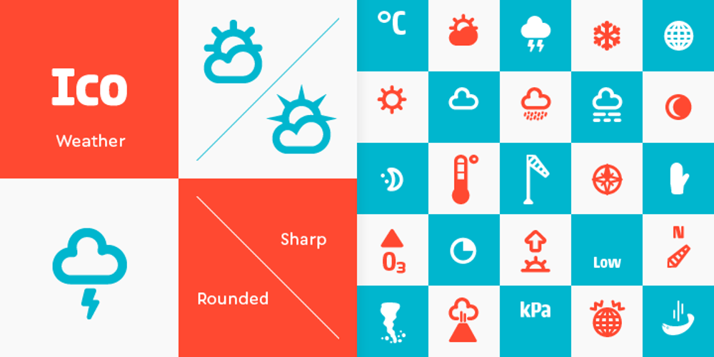 Ico Weather font
