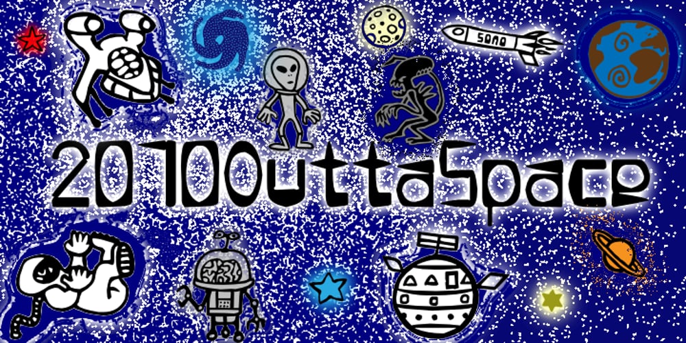 2010 Outta Space font