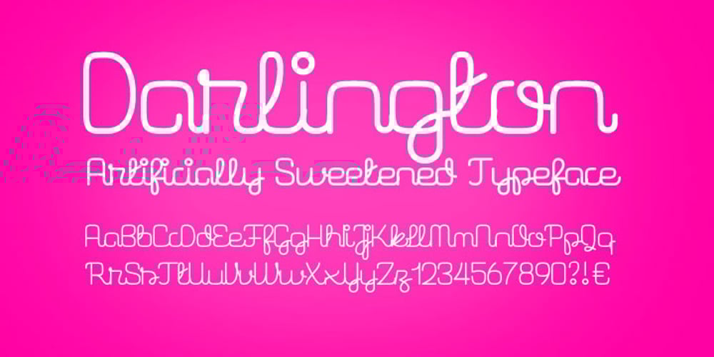 Darlington font