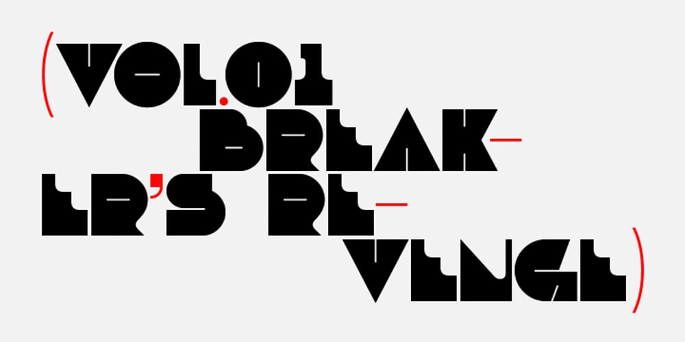 Debacle font
