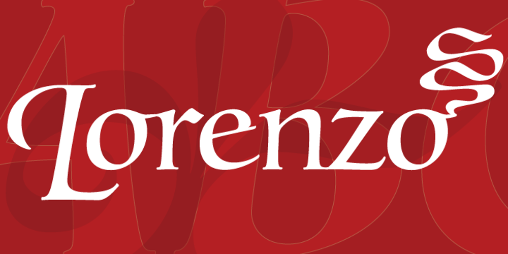 Lorenzo font