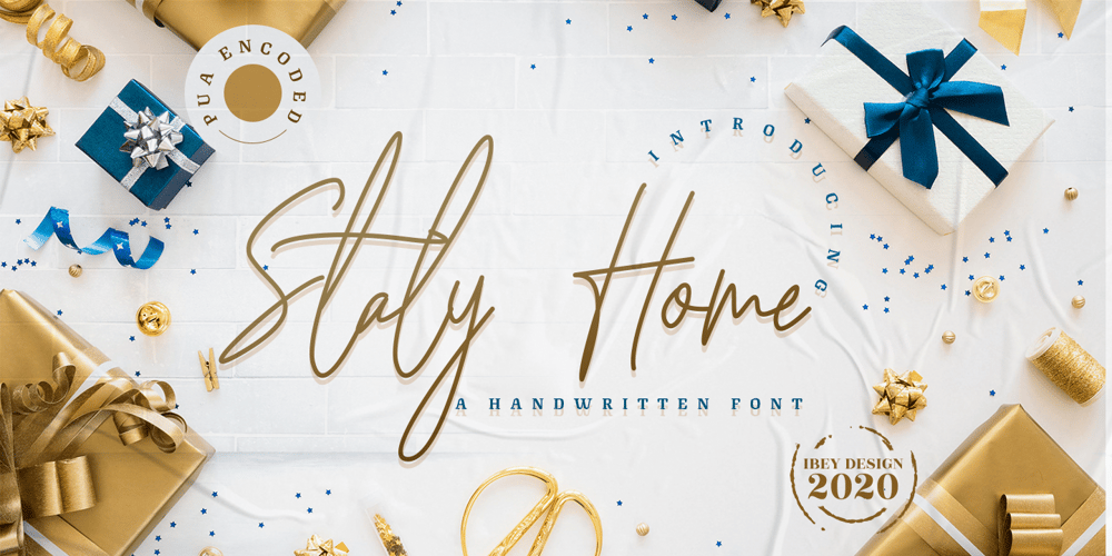 Staly Home font